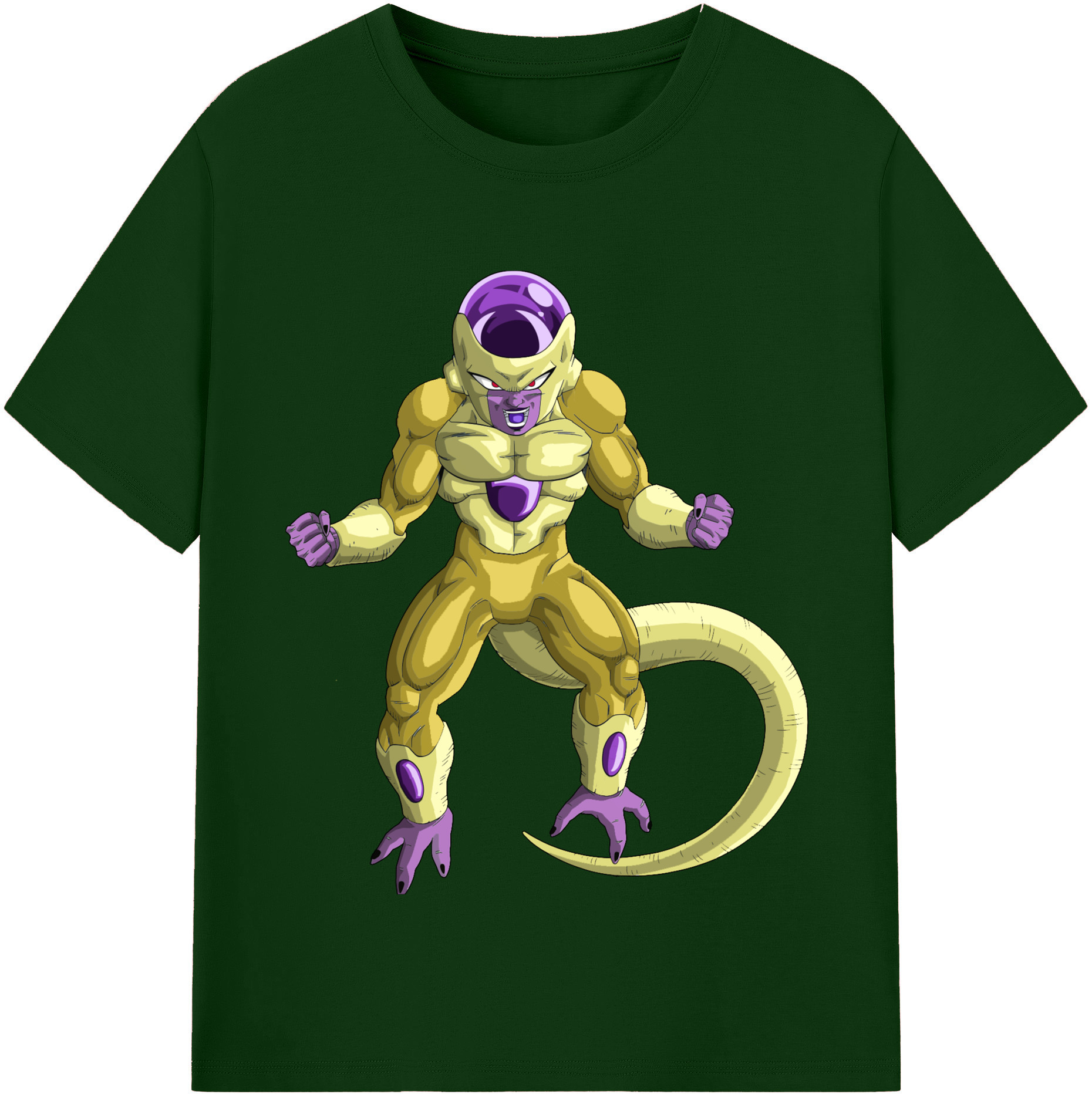 （画像用） ドラゴンボール フリーザ DRAGON BALL Frieza 綿100％半袖Tシャツ（フロントプリント）